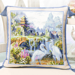 Cross stitch kit  Happy Morning 30 x 30 cm 550-756 MN-550-756