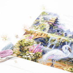Cross stitch kit  Happy Morning 30 x 30 cm 550-756 MN-550-756