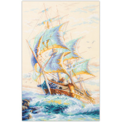 Cross stitch kit  Wind of Luck 27 x 40 cm 550-757