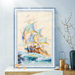 Cross stitch kit  Wind of Luck 27 x 40 cm 550-757
