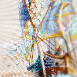Cross stitch kit  Wind of Luck 27 x 40 cm 550-757