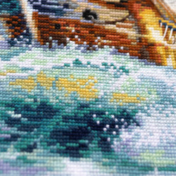 Cross stitch kit  Wind of Luck 27 x 40 cm 550-757