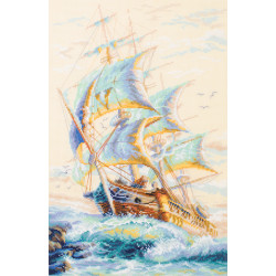 Cross stitch kit  Wind of Luck 27 x 40 cm 550-757