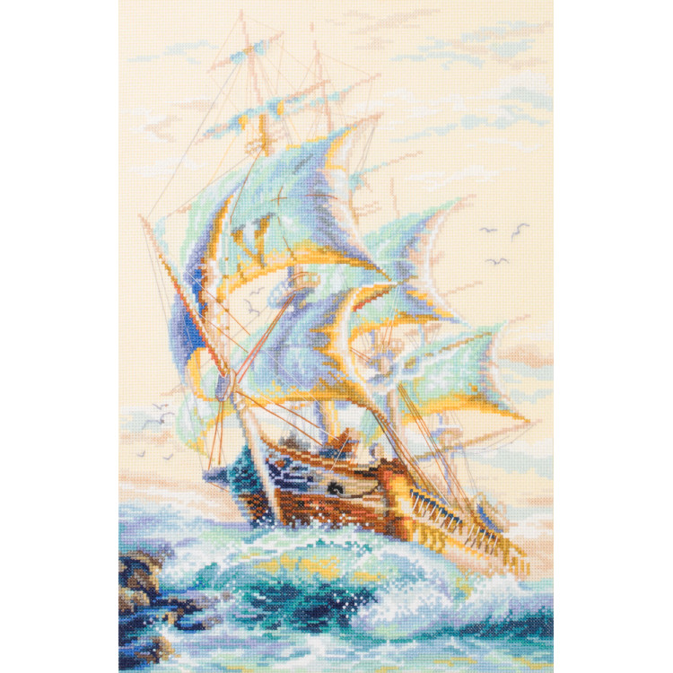 Cross stitch kit  Wind of Luck 27 x 40 cm 550-757
