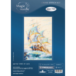 Cross stitch kit  Wind of Luck 27 x 40 cm 550-757