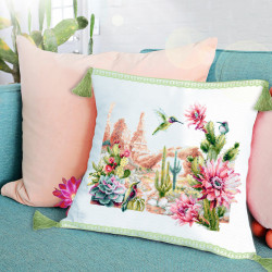 Cross stitch kit  Wild West Flowers 34 x 26 cm 550-758