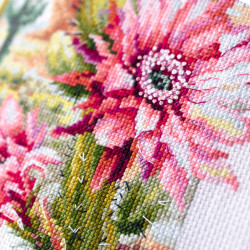 Cross stitch kit  Wild West Flowers 34 x 26 cm 550-758