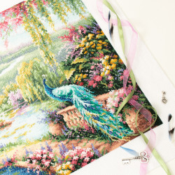 Cross stitch kit  Royal Garden 40 x 30 cm 550-763