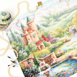 Cross stitch kit  Royal Garden 40 x 30 cm 550-763