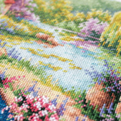 Cross stitch kit  Royal Garden 40 x 30 cm 550-763