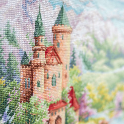 Cross stitch kit  Royal Garden 40 x 30 cm 550-763