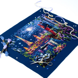 Cross stitch kit  Weekend in Paris 40 x 30 cm 550-766