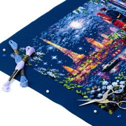 Cross stitch kit  Weekend in Paris 40 x 30 cm 550-766
