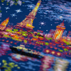 Cross stitch kit  Weekend in Paris 40 x 30 cm 550-766