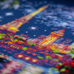 Cross stitch kit  Weekend in Paris 40 x 30 cm 550-766