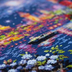 Cross stitch kit  Weekend in Paris 40 x 30 cm 550-766