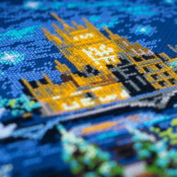 Cross stitch kit  Date in London 40 x 30 cm 550-767