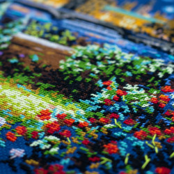 Cross stitch kit  Date in London 40 x 30 cm 550-767