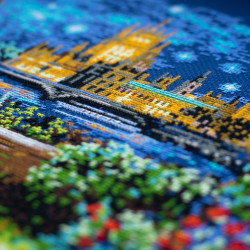 Cross stitch kit  Date in London 40 x 30 cm 550-767