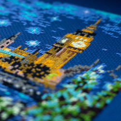 Cross stitch kit  Date in London 40 x 30 cm 550-767