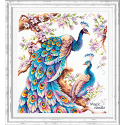 Cross stitch kit  As large as life! 32 x 36 cm 64-06