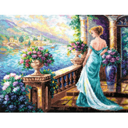 Cross stitch kit  My Goddess 40 x 32 cm 65-04