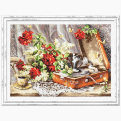 Cross stitch kit  Nostalgia 46 x 34 cm 67-04