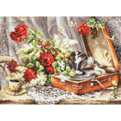 Cross stitch kit  Nostalgia 46 x 34 cm 67-04