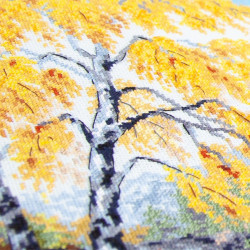 Cross stitch kit  Golden October 36 x 28 cm