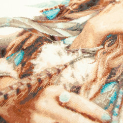 Cross stitch kit  Boho Girl 27 x 43 cm 70-03