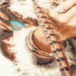 Cross stitch kit  Boho Girl 27 x 43 cm 70-03