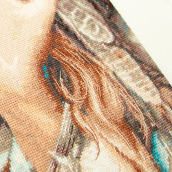 Cross stitch kit  Boho Girl 27 x 43 cm 70-03