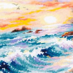 Cross stitch kit  Four Elements 18 x 18 cm 70-07