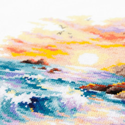 Cross stitch kit  Four Elements 18 x 18 cm 70-07