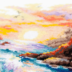 Cross stitch kit  Four Elements 18 x 18 cm 70-07