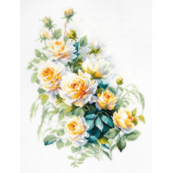 Cross stitch kit  The Queen of Flowers 26 x 35 cm 70-08