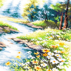 Cross stitch kit  Sounds of Nature 26 x 26 cm 70-12