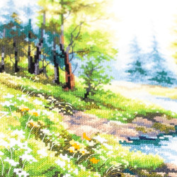 Cross stitch kit  Sounds of Nature 26 x 26 cm 70-12