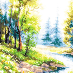 Cross stitch kit  Sounds of Nature 26 x 26 cm 70-12