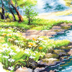 Cross stitch kit  Sounds of Nature 26 x 26 cm 70-12