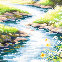 Cross stitch kit  Sounds of Nature 26 x 26 cm 70-12