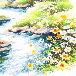 Cross stitch kit  Sounds of Nature 26 x 26 cm 70-12