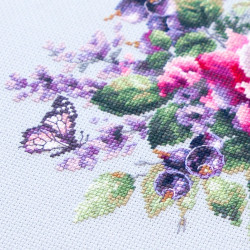 Cross stitch kit  Happy Garden 22 x 26 cm 70-13