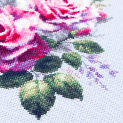 Cross stitch kit  Happy Garden 22 x 26 cm 70-13
