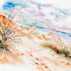 Cross stitch kit  Sea Dunes 26 x 26 cm 70-17