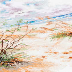 Cross stitch kit  Sea Dunes 26 x 26 cm 70-17