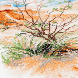 Cross stitch kit  Sea Dunes 26 x 26 cm 70-17