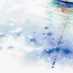 Cross stitch kit  The Quiet Harbor 26 x 26 cm 70-18
