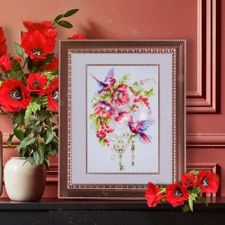 Cross stitch kit  Keys to be Happy 19 x 29 cm 70-20