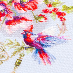 Cross stitch kit  Keys to be Happy 19 x 29 cm 70-20